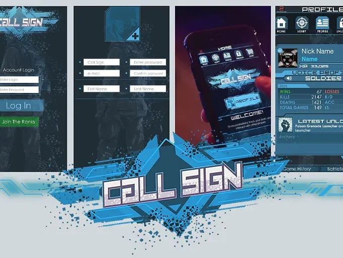 CallSign app preview